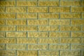 golden stone brick texture background Royalty Free Stock Photo