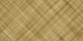 Golden straw basket weave wicker rattan mat or thatch twill textile texture for fashion or interior design Royalty Free Stock Photo