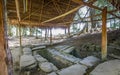 GOLDEN STREAM, BELIZE - Apr 29, 2019: Submerged chamber at Nim Li Punit Mayan Ruins Site