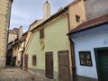 Golden Street in the castle grounds, Prague