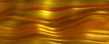 Golden stripes wave with red gradient background