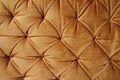golden stylish fabric with knobs Royalty Free Stock Photo