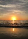 Golden Sun and Soft Sky at Hapuna Beach