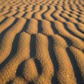 Suggests an arid, tranquil landscape, often found in desert regions Royalty Free Stock Photo