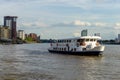 The Golden Sunrise cruising along the River Thames