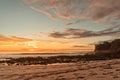 Golden sunset on Flamingo Beach, Costa Rica