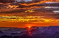 Golden Sunset at Lipan Point, Grand Canyon, Arizona Royalty Free Stock Photo