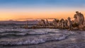 Golden sunset on Mono Lake, Lee Vining, California