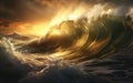 Golden Sunsets and Exalted Waves: The Mesmerizing Beauty of Natu