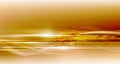 Golden super hi-tech background Royalty Free Stock Photo