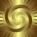 Golden swirling background