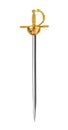 Golden sword Royalty Free Stock Photo