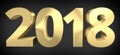 2018 golden sylvester bold 2018 3D