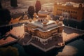 Beautiful golden temple situated in Amritsar, India