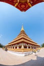 Golden temple blue sky Royalty Free Stock Photo