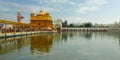 golden temple in the city of  Amritsar-India Royalty Free Stock Photo