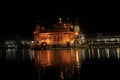 The Golden Temple Complex - Night View Royalty Free Stock Photo