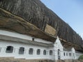 Golden Rock Temple of Dambulla, Sri Lanka Royalty Free Stock Photo
