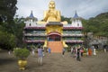 At the Golden temple in Dambulla. Sri Lanka