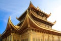 The golden temple of Emeishan peak.