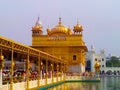 Golden Temple full view in Amritsar India, Amazing Sikh Gurudwara Golden Temple