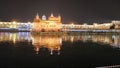 The Golden Temple or Harmandir Sahib or Darbar Sahib Gurdwara, the religious preeminent holy spiritual pilgrimage site of Sikhism