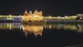 The Golden Temple or Harmandir Sahib or Darbar Sahib Gurdwara, the religious preeminent holy spiritual pilgrimage site of Sikhism