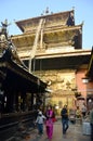 Golden Temple or Hiranya Varna Mahavihar pagoda in