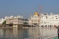 Golden temple inside look in day time.