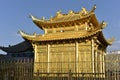 Golden Temple at Jizu Mountain, China Royalty Free Stock Photo