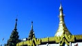 Golden Temple Myanmar Royalty Free Stock Photo