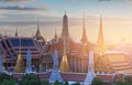 Golden temple Thailand Grand palace Royalty Free Stock Photo