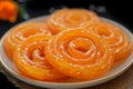 Golden temptation Iconic Jalebi, a delightful Indian sweet treat