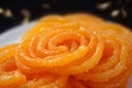 Golden temptation Iconic Jalebi, a delightful Indian sweet treat