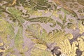 Golden textile Royalty Free Stock Photo