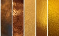 Golden Texture Banners