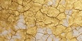 Golden Texture Cracked Gold Surface Background Royalty Free Stock Photo