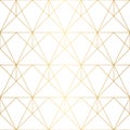 Golden texture. Seamless geometric pattern. Golden background. G Royalty Free Stock Photo