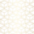 Golden texture. Seamless geometric pattern. Golden background. G Royalty Free Stock Photo