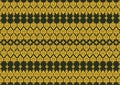 Golden Thai ancient vintage pattern abstract background