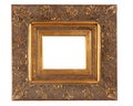 Golden Thick Frame Royalty Free Stock Photo