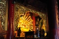 Buddha statue inside a Chinese Temple