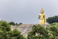 Golden thousand hands Guanyin statue at Hat Yai Thailand