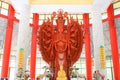 A Golden Thousand hands Quan Yin Royalty Free Stock Photo