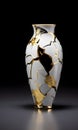 Golden Threads: A Kintsugi Vase