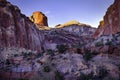 Golden Throne in Capitol Reef National Park