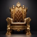 Golden throne