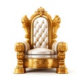 Golden throne