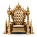 Golden throne