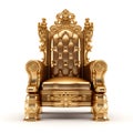Golden throne Royalty Free Stock Photo